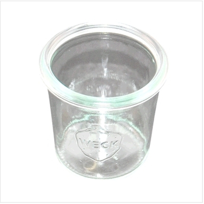 Foodglas "Weckglas" rund O 6,5 cm, H 7 cm, 140ml (ohne Deckel), Fingerfood
