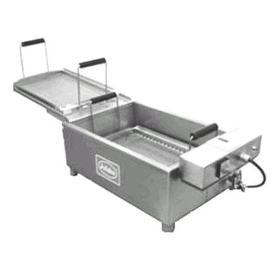 | Fettbackgerät/ Krapfenfritteuse, 20-25 lt., 380 V, 16 A 8,5 kW, LxBxH 120x100x66 cm, Tischgerät|A|
