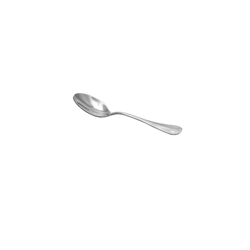 Espressolöffel Silber Baguette