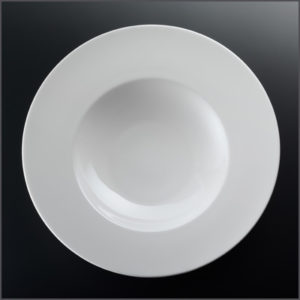 Pastateller Jade O 29 cm Elegantes Porzellan in Fine Bone China elfenbein