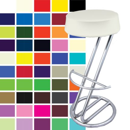 Barhockerstretchhusse in verschiedenen Farben - Farbpalette,
für Barhockersitz O 33 cm H 9,5 cm |S|