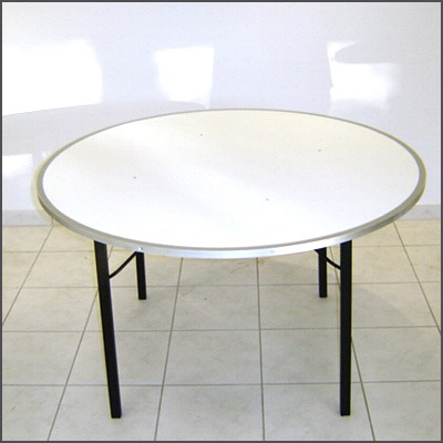 Tisch rund O 120 cm für 4 - 6 Personen, Kgr
